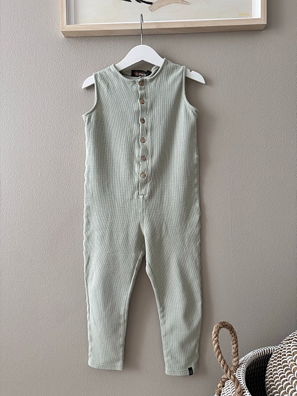 Kaiko lasten jumpsuit koko 110-116 vihreä unisex