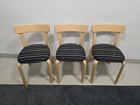 Artek 69 tuoli kangas istuinosissa (6kpl)