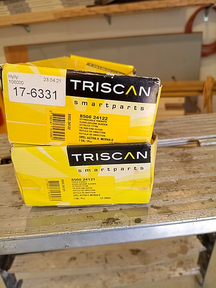 Astra H raidetangon päät