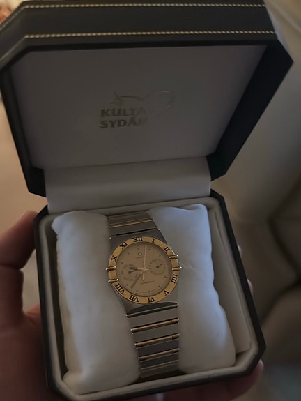 Omega Constellation teräs/kulta 18k