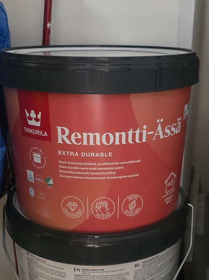 Tikkurila Remontti-Ässä maali 9L valkoinen
