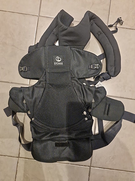Stokke kantoreppu musta