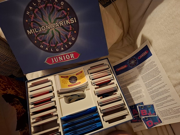 Haluatko miljonääriksi Junior lautapeli