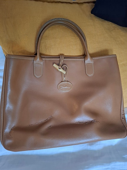 Longchamp nahkalaukku