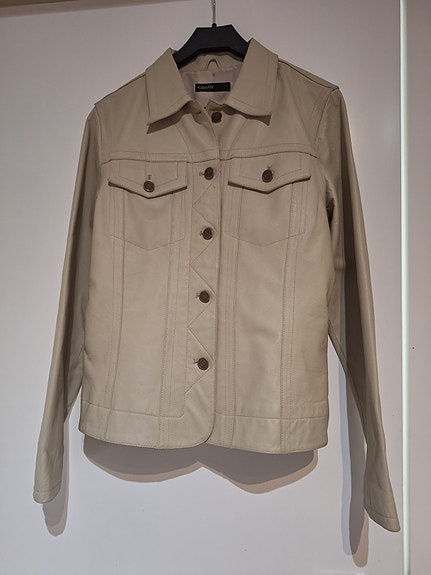 KappAhl nahkatakki S beige