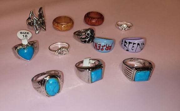 12 rings.