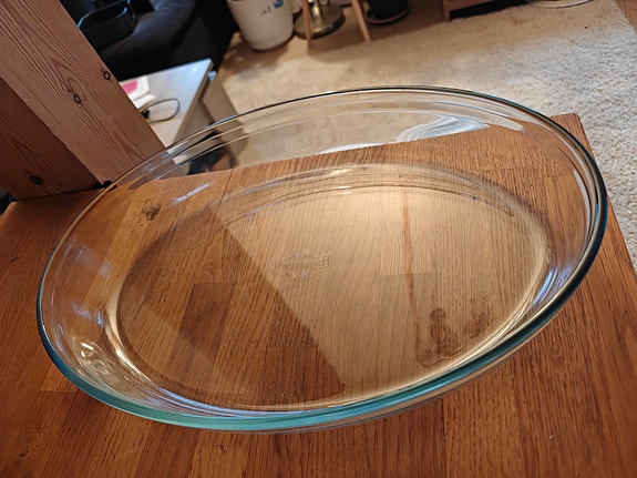 Isokokoinen Pyrex uunivuoka, soikea (39 x 27 cm)