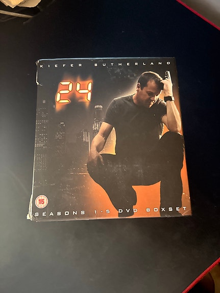 24 Seasons 1-5 DVD boxi
