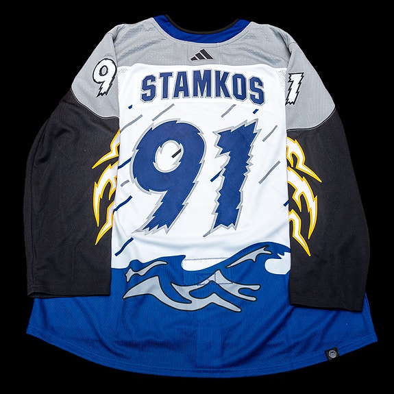 Steven Stamkos Tampa Bay Lightning Reverse Retro 2.0 Adidas -pelipaita