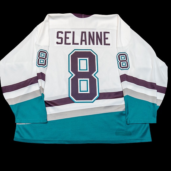 Teemu Selänne Anaheim Mighty Ducks CCM NHL-fanipaita, jälkikustomoitu