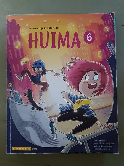 Huima 6 äidinkieli ja kirjallisuus oppikirja