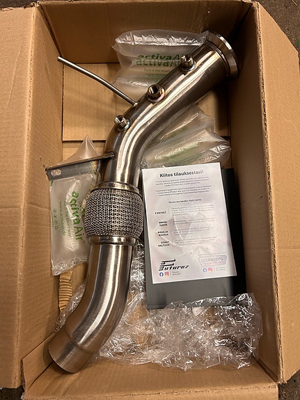 UUSI Rm Motors Downpipe BMW F32 4 sarja N57