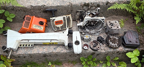 STIHL FS 360 raivaussaha,osina