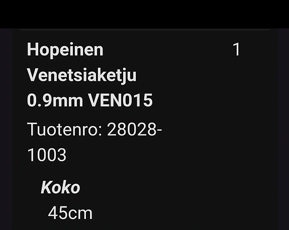 Hopeaketjut