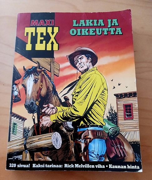 Tex Willer Maxi Tex LAKIA JA OIKEUTTA