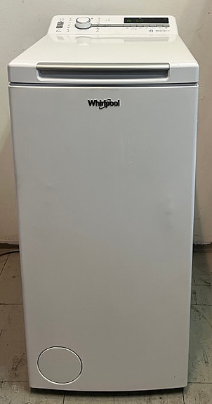 Päältätäytettävä pesukone Whirlpool 7 kg 6-th SenseInverter, 1200 rpm