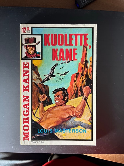 Morgan Kane 24: Kuolette, Kane -pokkari