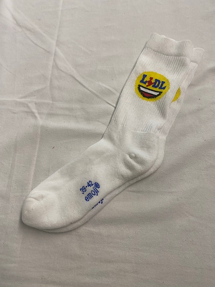Lidl miesten sukat 39-42 valkoinen