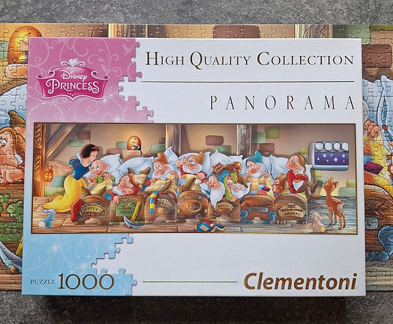 Clementoni Snow White and the Seven Dwarfs panorama 1000 palan palapeli
