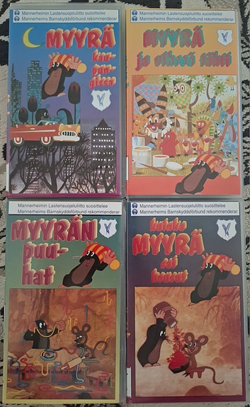 Myyrä VHS elokuvat