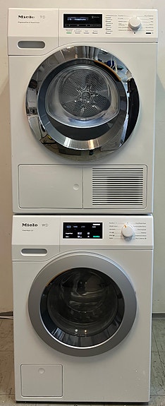 Pesutorni Miele W1/T1 8kg, PowerWash 2.0/ FragranceDos &SteamFinish, 1400 rpm