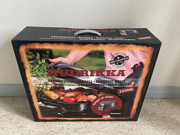Sähkö grilli uusi