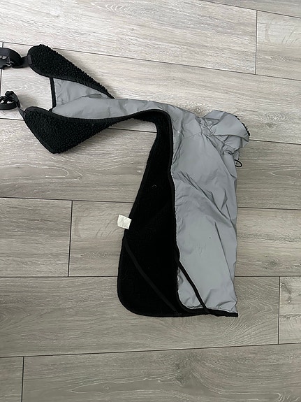 Koiran heijastin takki karvavuorella 45cm