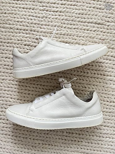 Bianco nahka tennarit kengät 38 valkoiset nahkakengät