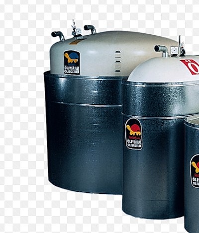 Liplast pyöreä öljysäiliö 3000l