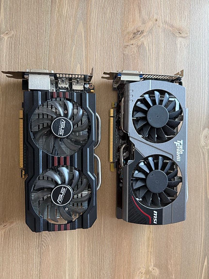 Asus ja MSI näytönohjaimet GTX 660