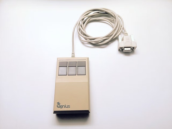 Vintage Genius Mouse GM-6 tietokoneen hiiri PC-hiiri