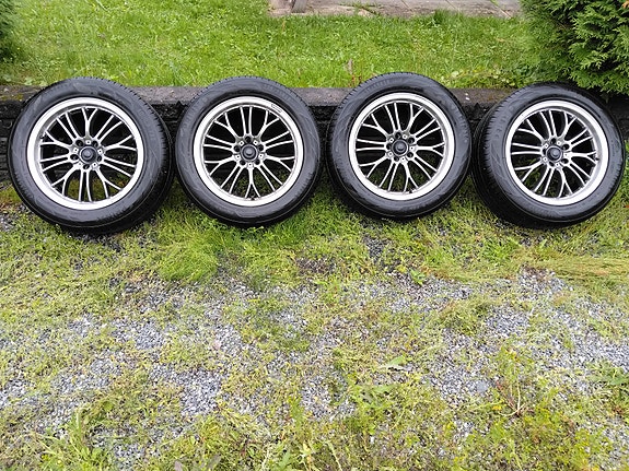 18" Alumiinivanteet hyvillä kesärenkailla