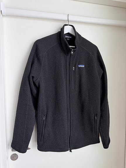 Patagonia better sweater L musta