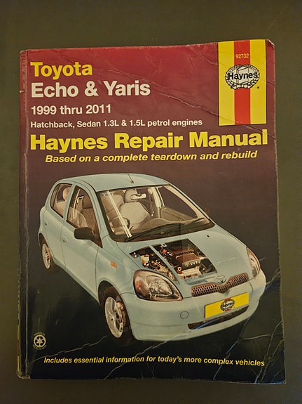 Haynes Toyota Echo & Yaris korjausopas 1999–2011