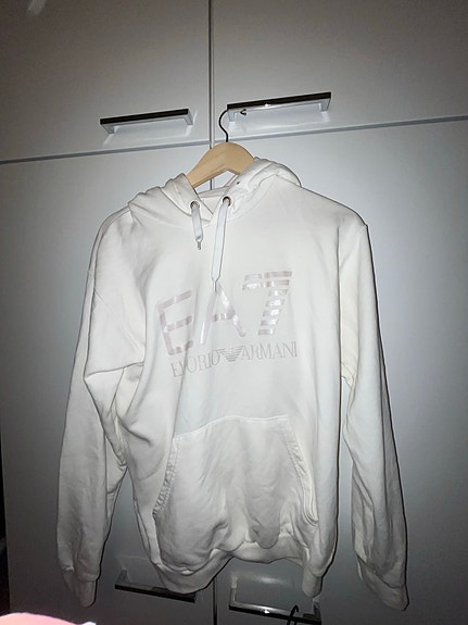 Armani EA7 huppari S valkoinen