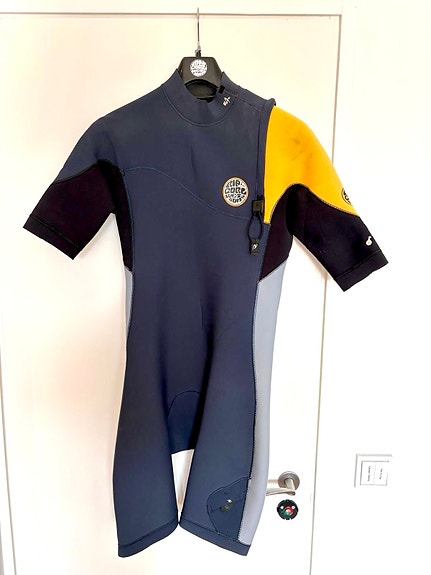 Rip Curl E-Bomb 2.2 märkäpuku L sininen/keltainen
