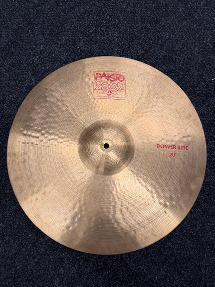 Paiste 2002 20" power ride käytetty
