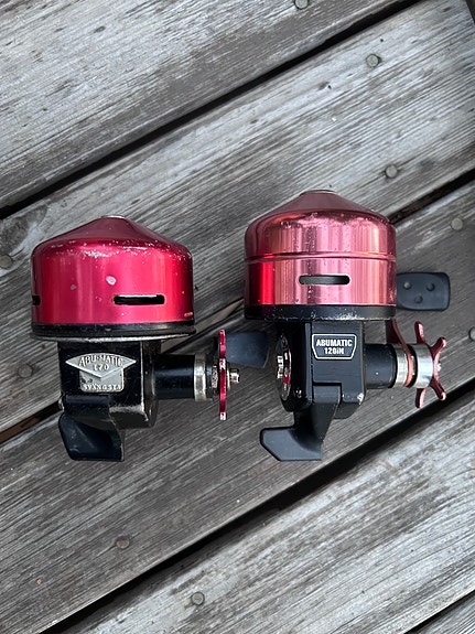 Abumatic 170 ja 120iN + Abu Garcia vapa