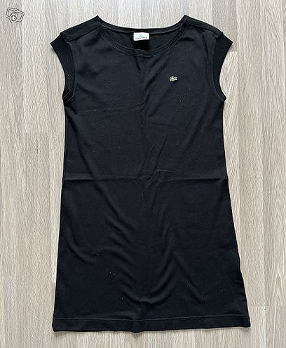 Lacoste musta mekko tunika S 36 (40)