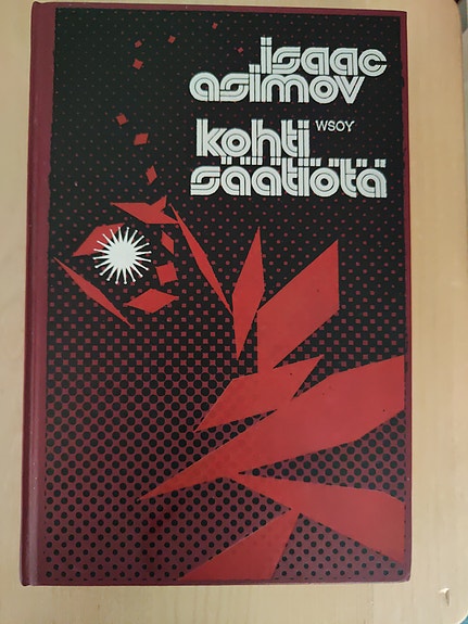 Ensipainos vuodelta 1995! Isaac Asimov: Kohti Säätiötä, kovakantinen kirja