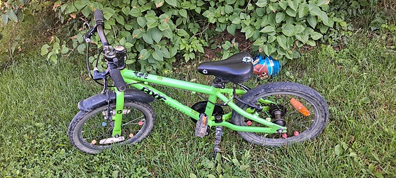Frog lasten polkupyörä 16" vihreä