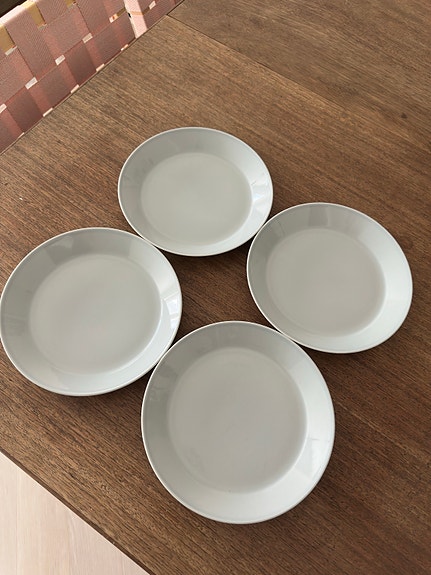 Iittala Teema lautaset 21 cm harmaansininen