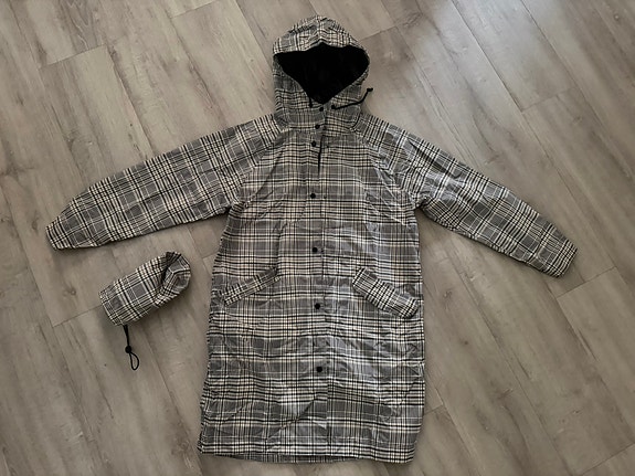 H&M ohut sadetakki S