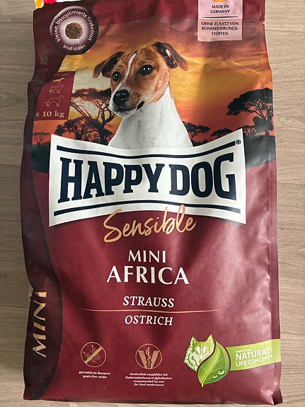 Avaamaton Happy Dog Sensible Mini Africa koiranruoka 4kg