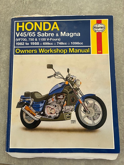 Haynes Honda V45/V65 Sabre & Magna korjausopas