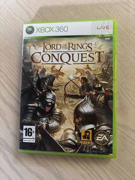 Lord of the Rings Conquest Xbox 360 peli