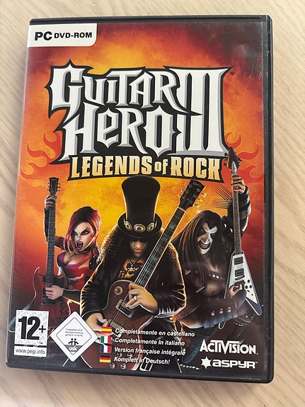 Guitar Hero III: Legends of Rock PS2-peli