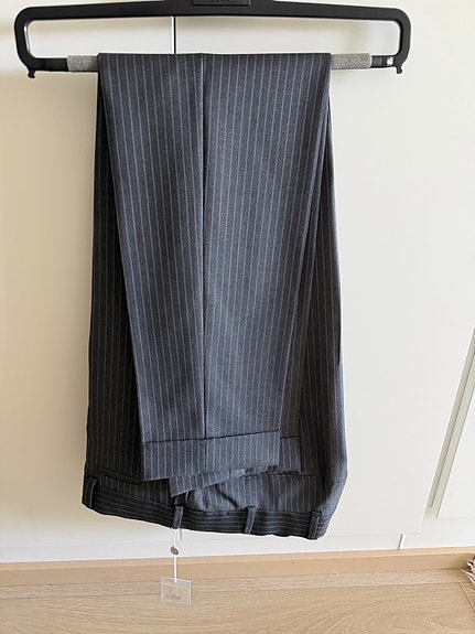 Uudet TURO Tailor Slim Fit -housut, 100 % Super 130’s villaa, koko 50 (W34–35)