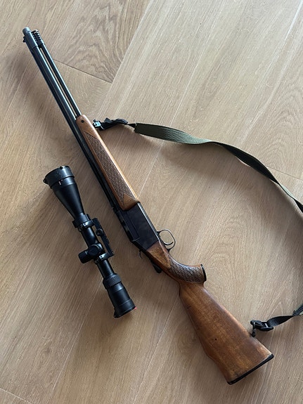 Tikka M-07 rihla 12/70-.222rem, kahdella supistajalla