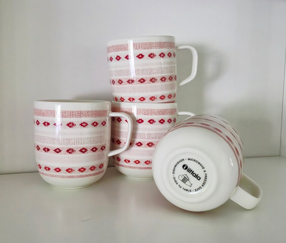 Iittala Sarjaton mukit 4kpl